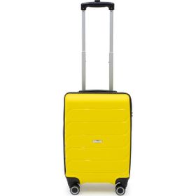 Cotpoly Home Copella 55 cm Sarı PP Polipropilen Kırılmaz Kabin Boy Valiz