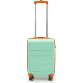 Cotpoly Home Copella 55 cm Su Yeşili PP Polipropilen Kırılmaz Kabin Boy Valiz