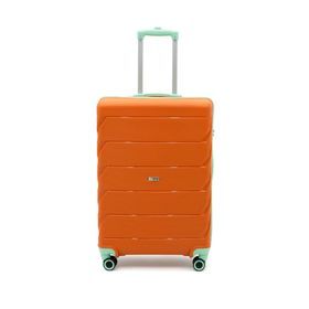 Cotpoly Home Copella PP Polipropilen Kırılmaz Büyük Boy 75 cm Turuncu Valiz