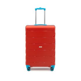 Cotpoly Home Copella PP Polipropilen ve Kırılmaz Büyük Boy 75 cm Kırmızı Valiz