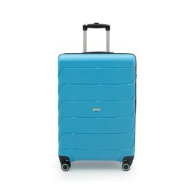 Cotpoly Home Copella PP Polipropilen ve Kırılmaz Büyük Boy 75 cm Mavi Valiz