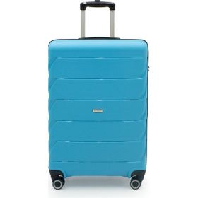 Cotpoly Home Copella PP Polipropilen ve Kırılmaz Büyük Boy 75 cm Mavi Valiz