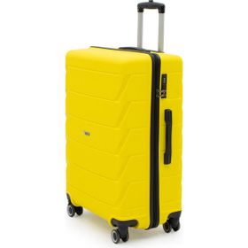 Cotpoly Home Copella PP Polipropilen ve Kırılmaz Büyük Boy 75 cm Sarı Valiz