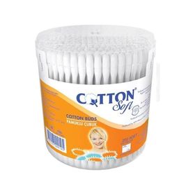 Cotton 200 Adet Soft Yuvarlak Kutu Kulak Temizleme Pamuğu
