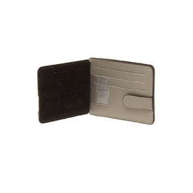 Cotton Bar 114 Gri Erkek Deri Cüzdan