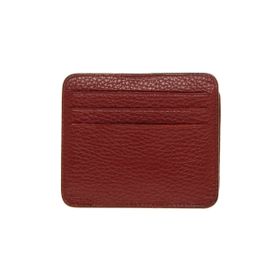 Cotton Bar 116 Kırmızı Deri Erkek Kartlık