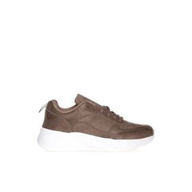 Cotton Bar Lerida Vizon Kadın Yüksek Taban Sneaker