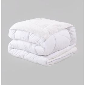 Cotton Box 155x215 cm Çift Taraflı Peluş Sherpa Tek Kişilik Yorgan