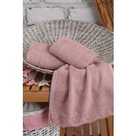 Cotton Box 3'lü Gipürlü Pudra Havlu Seti