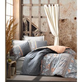 Cotton Box Adiel Gri Çift Kişilik Nevresim Takımı