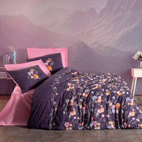 Cotton Box Alessa Pembe Feminen Tek Kişilik Nevresim Takımı