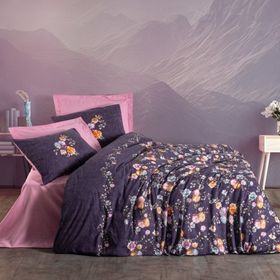 Cotton Box Alessa Pembe Feminen Tek Kişilik Nevresim Takımı
