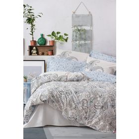 Cotton Box Alessi Bohem Mavi Çift Kişilik Nevresim Takımı Seti
