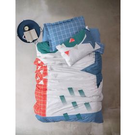 Cotton Box Astral Denim Ranforce Genç Nevresim Takımı