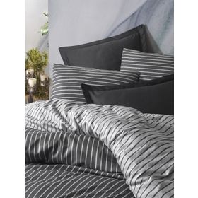 Cotton Box Bambu Antrasit Çift Kişilik Nevresim Takımı