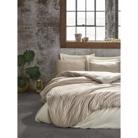 Cotton Box Bambu Vizon Çift Kişilik Nevresim Takımı