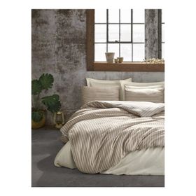 Cotton Box Bambu Vizon Çift Kişilik Nevresim Takımı