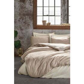 Cotton Box Bambu Vizon Çift Kişilik Nevresim Takımı