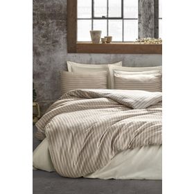 Cotton Box Bambu Vizon Çift Kişilik Nevresim Takımı