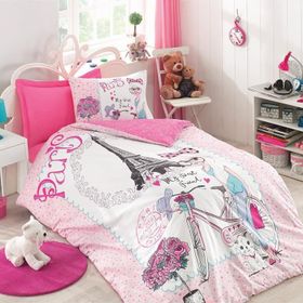 Cotton Box Best Pembe Tek Kişilik Nevresim Takımı