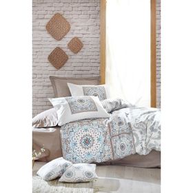 Cotton Box Bianna Bej Çift Kişilik Nevresim Takımı