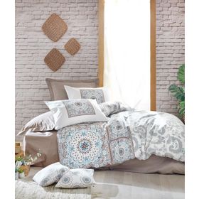 Cotton Box Bianna Bej Çift Kişilik Nevresim Takımı