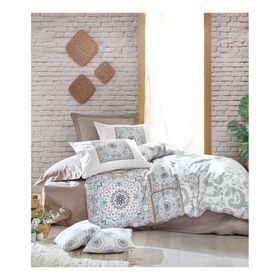 Cotton Box Bianna Bej Çift Kişilik Nevresim Takımı