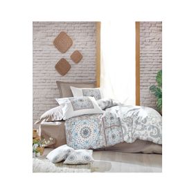 Cotton Box Bianna Bej Çift Kişilik Nevresim Takımı