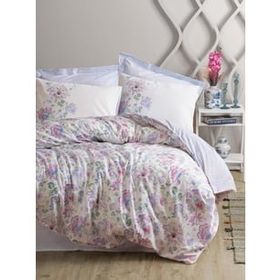 Cotton Box Bohem Adsila Mavi Çift Kişilik Nevresim Takımı
