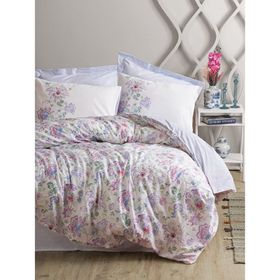 Cotton Box Bohem Adsila Mavi Tek Kişilik Nevresim Takımı
