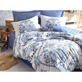 Cotton Box Bohem Egina Mavi Çift Kişilik Nevresim Takımı