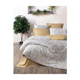 Cotton Box Bohem Najva Hardal Tek Kişilik 160x200 cm Nevresim Takımı