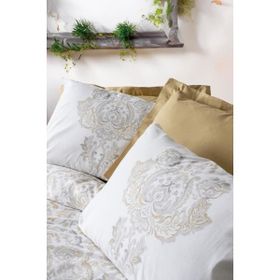 Cotton Box Bohem Najva Kiremit 160 x 220 cm Çift Kişilik Nevresim Takımı
