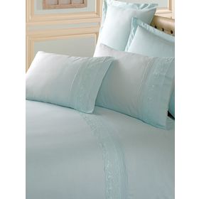 Cotton Box Brode Mint Ranforce Çift Kişilik Nevresim Takımı