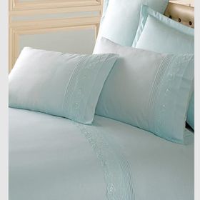 Cotton Box Brode Mint Ranforce Çift Kişilik Nevresim Takımı