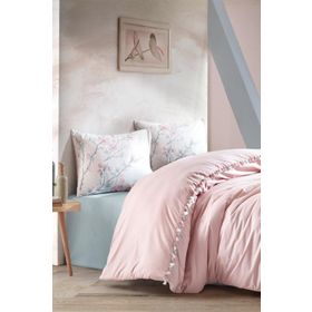 Cotton Box Candy Ranforce Linda Pudra Çift Kişilik Nevresim Takımı