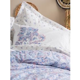 Cotton Box Çift Kişilik Mapiya Mavi Bohem Nevresim Takımı