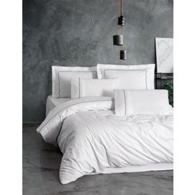 Cotton Box Classic Josina Bej Pamuk Çift Kişilik Nevresim Takımı