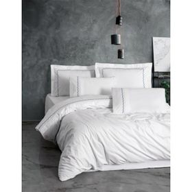 Cotton Box Classic Josina Bej Pamuk Çift Kişilik Nevresim Takımı