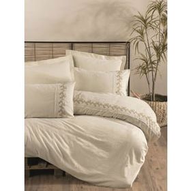 Cotton Box Darian Cotton Keten Çift Kişilik Nevresim Takımı