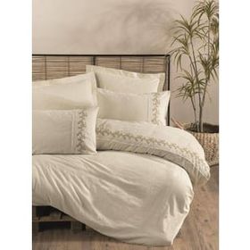 Cotton Box Darian Cotton Keten Çift Kişilik Nevresim Takımı