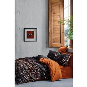Cotton Box Dark Colin Tarçın Ranforce Tek Kişilik Nevresim Takımı