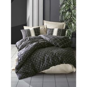 Cotton Box Dark Tek Kişilik Antre Bej Nevresim Takımı