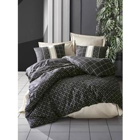 Cotton Box Dark Tek Kişilik Antre Bej Nevresim Takımı