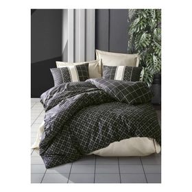 Cotton Box Dark Tek Kişilik Antre Bej Nevresim Takımı