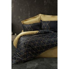 Cotton Box Dark Veta Gold Tek Kişilik Nevresim Takımı