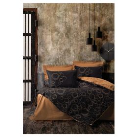 Cotton Box Dawn Dark Bakır Çift Kişilik Nevresim Takımı