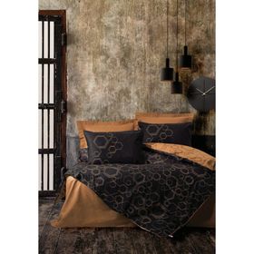 Cotton Box Dawn Dark Bakır Çift Kişilik Nevresim Takımı