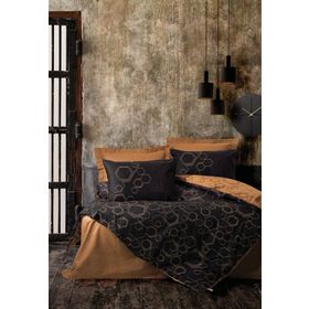 Cotton Box Dawn Dark Bakır Çift Kişilik Nevresim Takımı