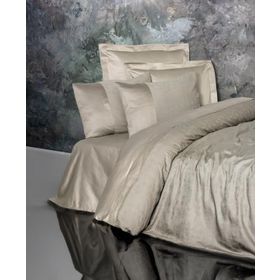 Cotton Box Demure Vizon Jakarlı Saten Çift Kişilik Nevresim Takımı